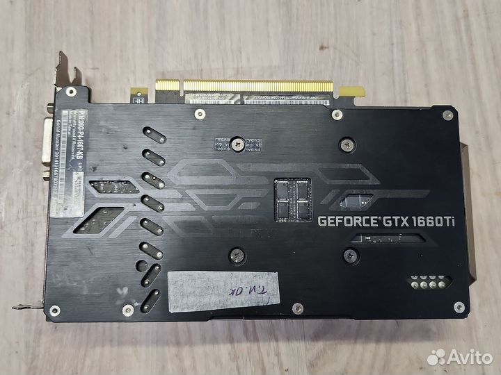 Видеокарта GTX1660Ti 6gb