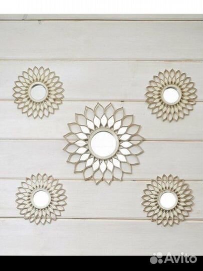 Зеркало солнце декор интерьер