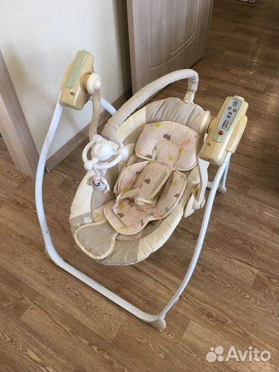 Детские электронные качели для новорожденных