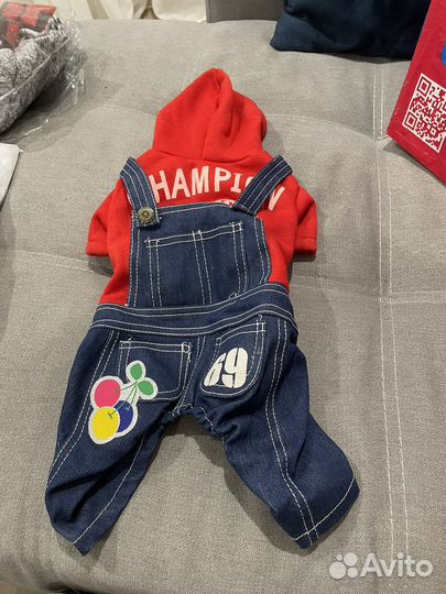 Комбинезон для маленькой собаки