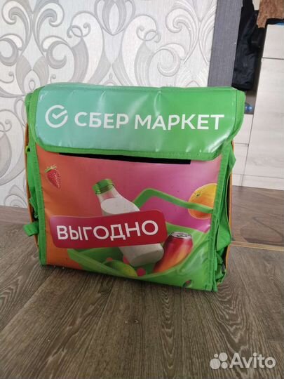 Термо сумка для доставки Сбермаркет