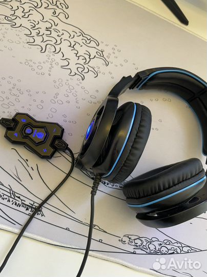 Игровые наушники sades hammer(микро н.р.)