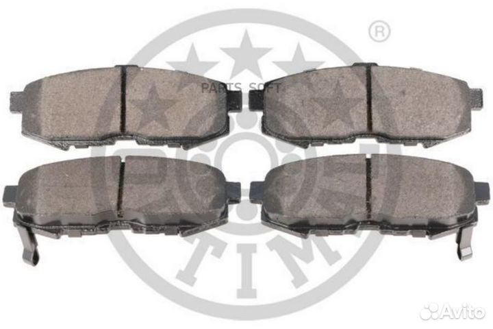 Optimal BP-12421 Колодки тормозные дисковые компле