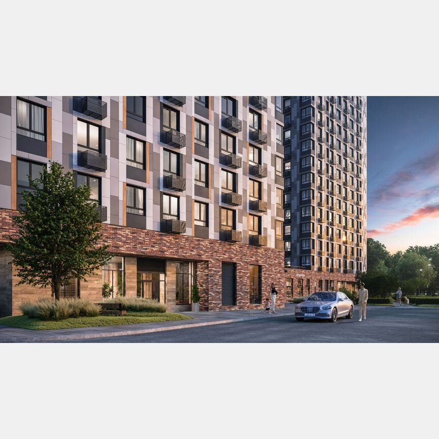 1-к. квартира, 35,3 м², 6/29 эт.