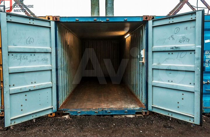 Аренда контейнера под склад 30м²