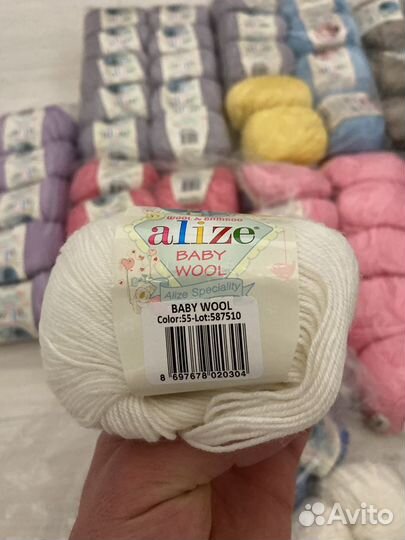 Пряжа Alize Baby wool