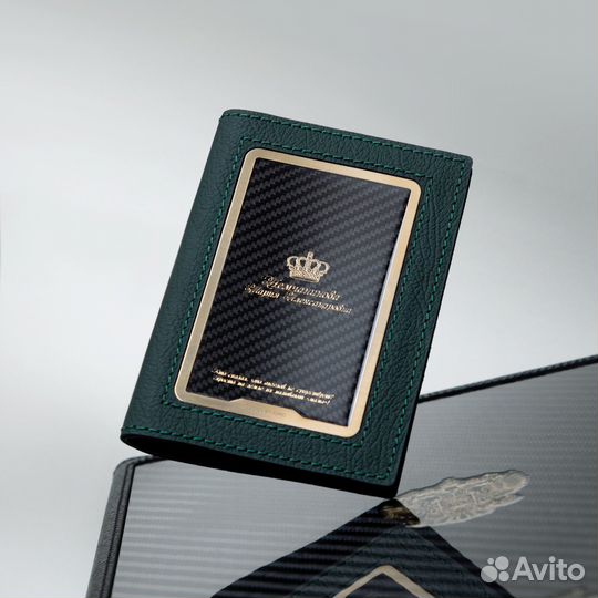 Обложка на паспорт натуральная кожа