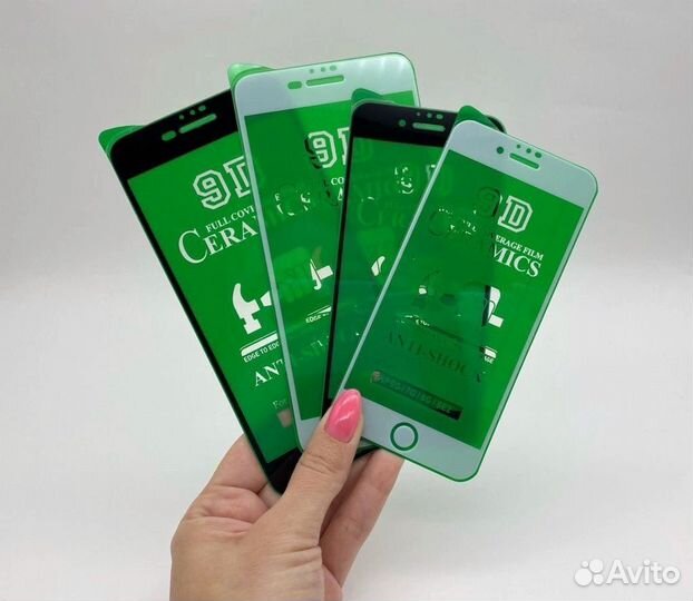 Защитное стекло-пленка iPhone все модели