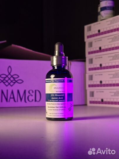 Миноксидил 15% + Мизороллер