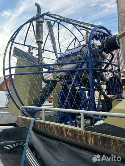 Аэролодка Север 650К с пробегом