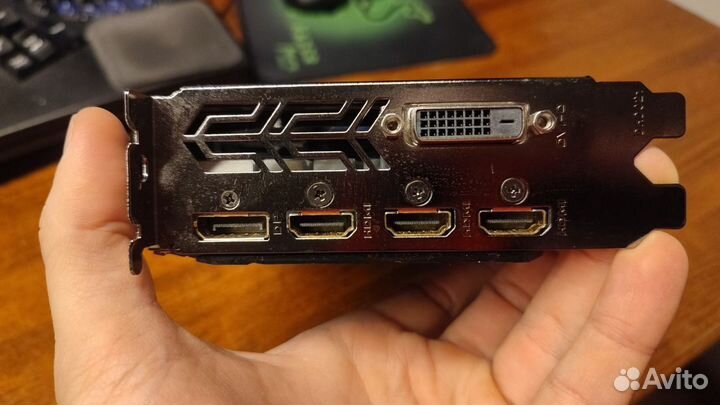 Видеокарта Gigabyte gtx 1050 GV-N1050WF2OC-2GD