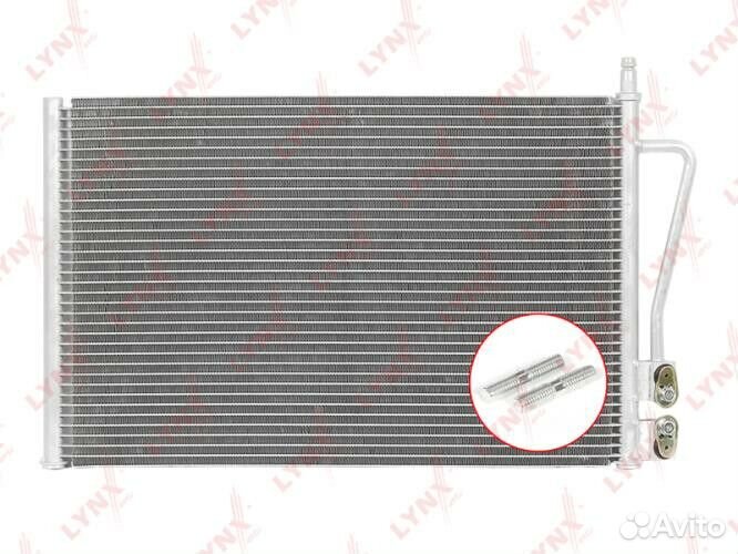 Радиатор кондиционера lynxauto RC-0231
