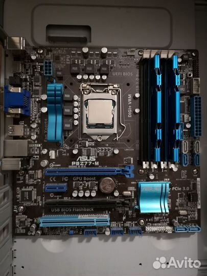 Связка 3570k + Asus P8z77 m + 8gb ddr3