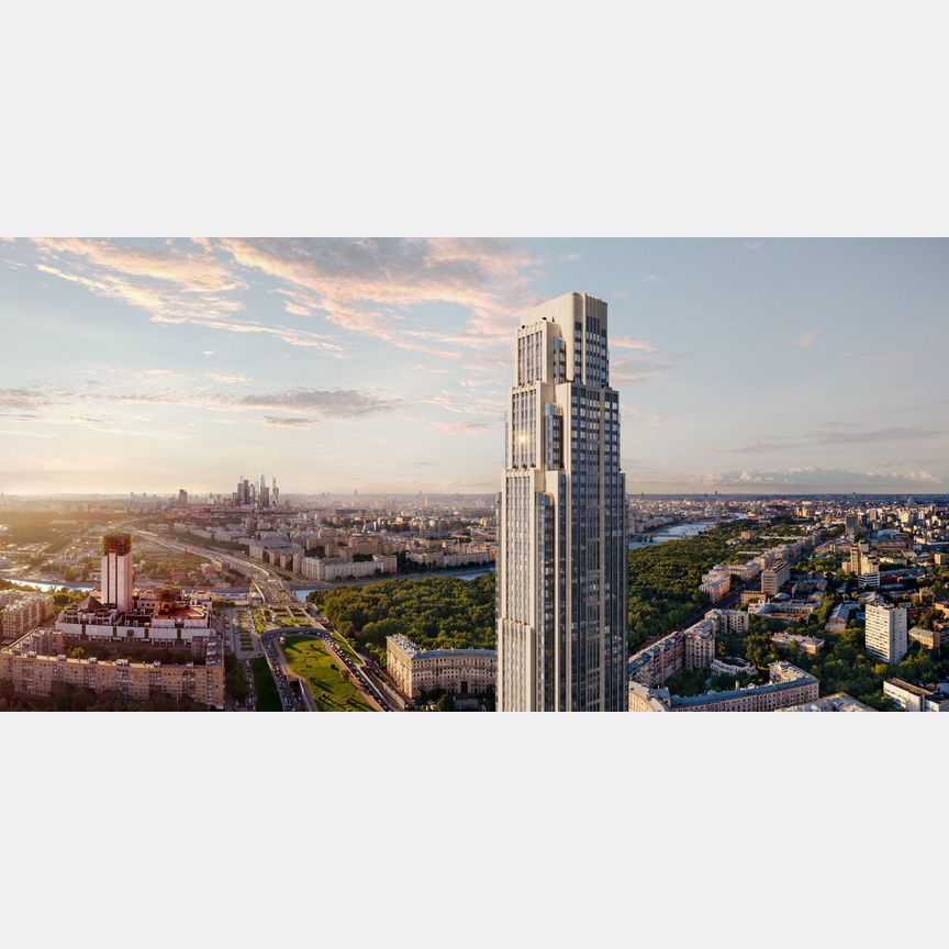 1-к. квартира, 49 м², 51/75 эт.