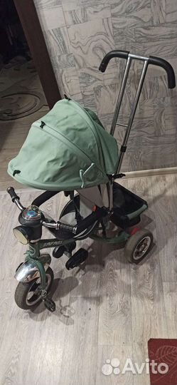 Велосипед детский с родительской ручкой