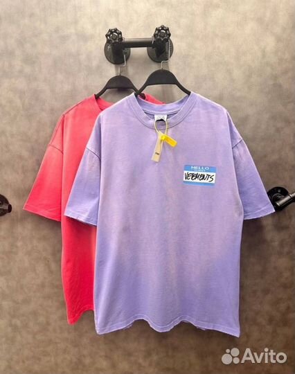 Футболка vetements оверсайз (2 цвета)