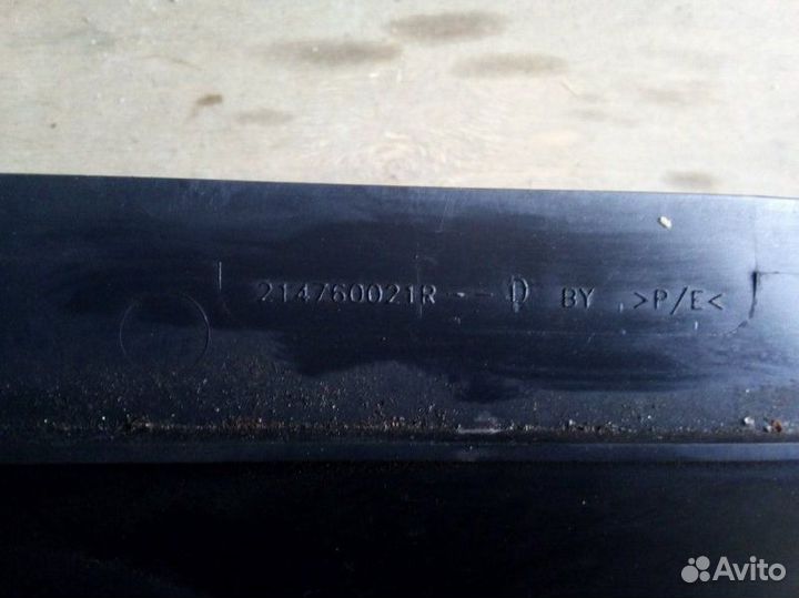 Воздуховод радиатора Renault Megane 3 хэтчбек 1