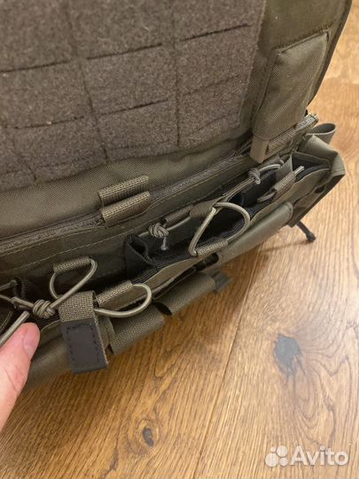 Бронежилет плитник emerson gear olive быстросброс