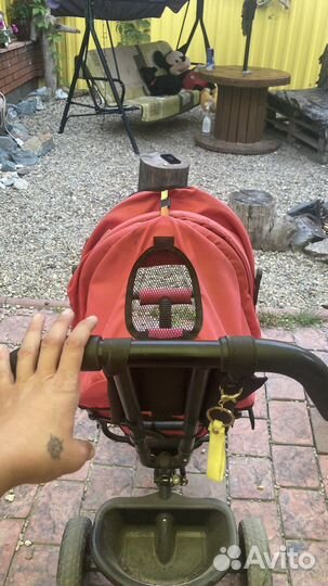 Детский трехколесный велосипед- коляска