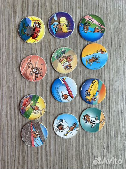 Фишки (сотки) Pog разных серий