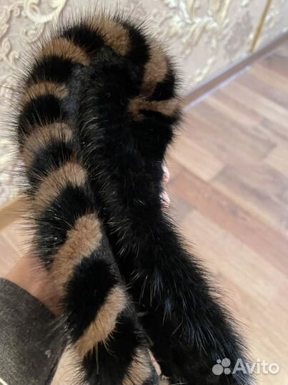 Норковая повязка на голову