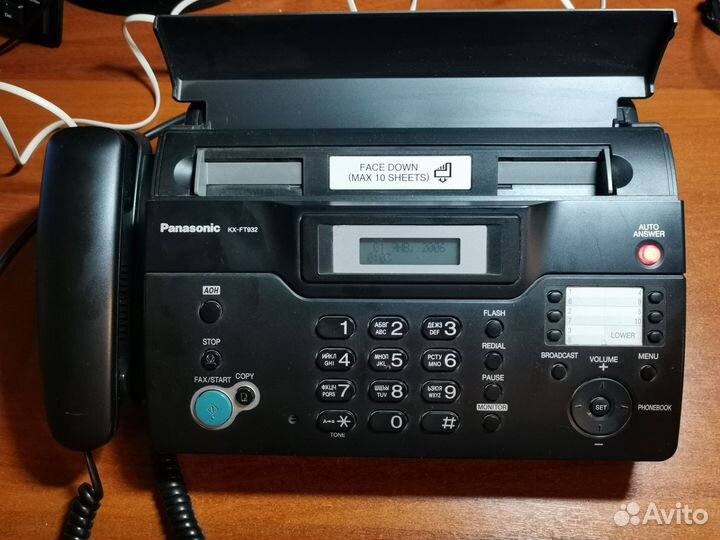 Факс Panasonic KX-FT932
