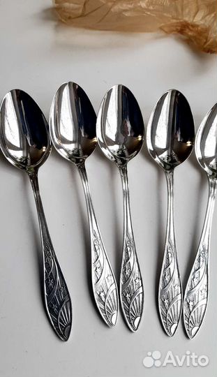 Столовые ложки мельхиор СССР