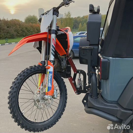 Мотохвост. Площадка для транспортировки мотоцикла