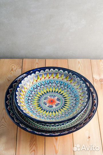 Узбекский ляган тарелка блюдо