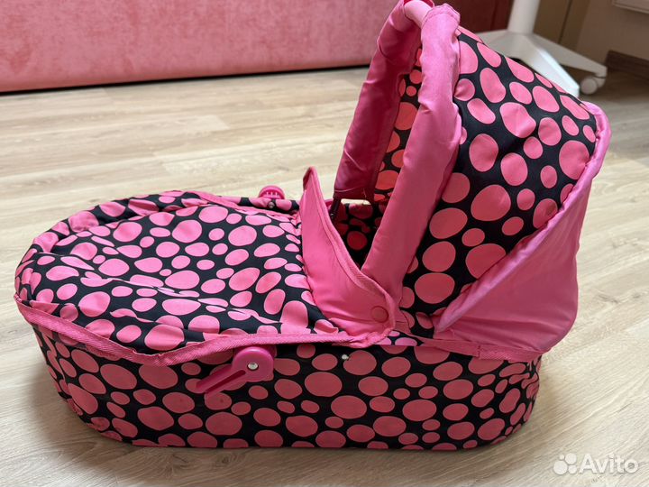 Коляска трансформер 2 в 1 для кукол Buggy Boom