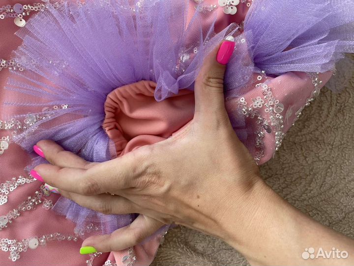 Нарядное боди для девочки