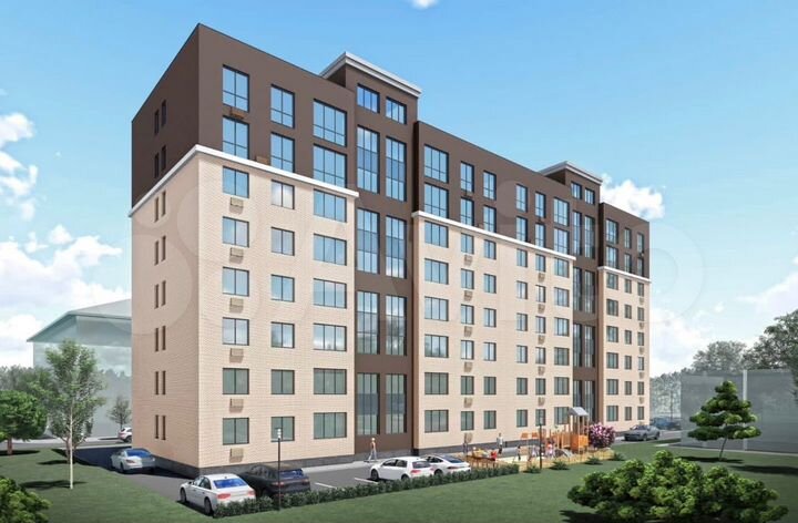 1-к. квартира, 45,4 м², 4/8 эт.