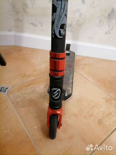 Трюковой самокат oxelo mf 1.8 +