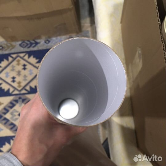 Картонные тубусы заводские