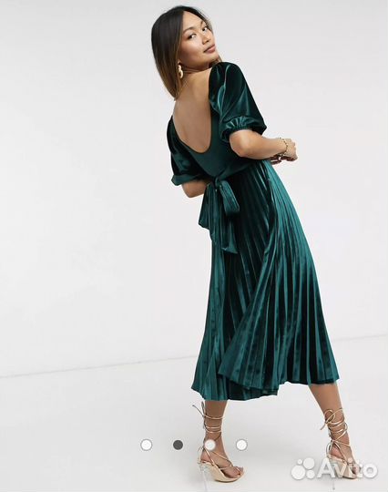 Платье вечернее бархатное ASOS новое