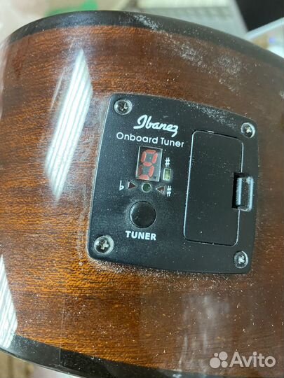 Гитара ibanez VC50NJP-NT с тюнером