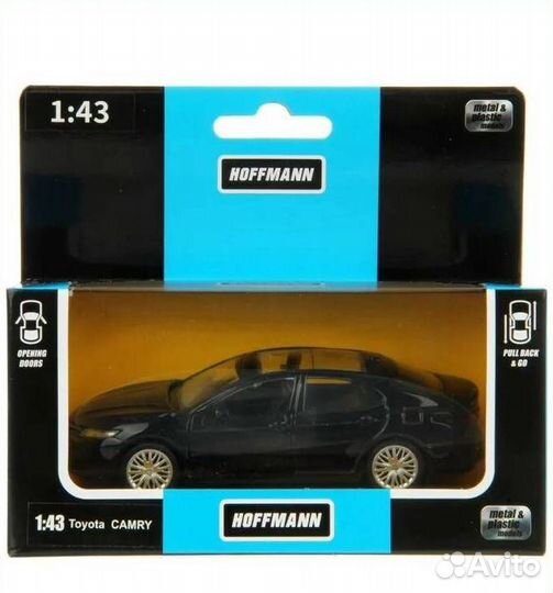Машина металлическая 1:43 Toyota camry 126392
