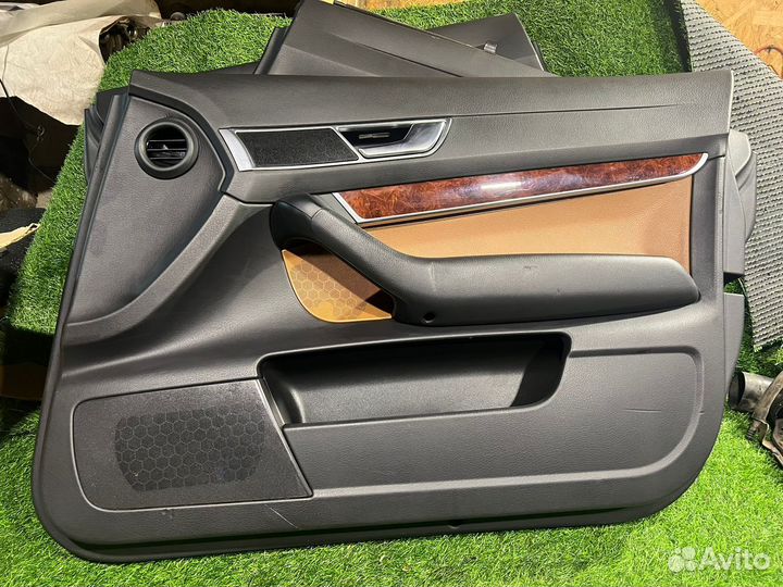 Дверные карты рыжие audi a6 c6