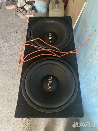 Продам сабвуфер pride junior pro 15