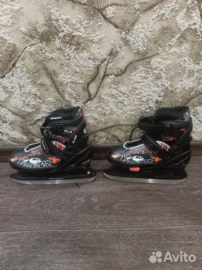 Коньки детские раздвижные 31-35