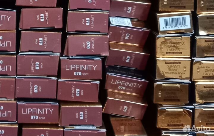 Max Factor помада жидкая + блеск 070 тон