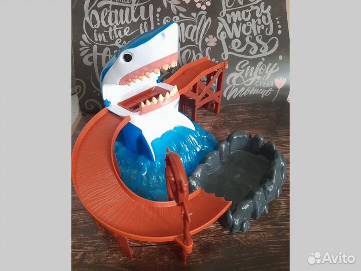 Игровой набор автотрек Укус акулы