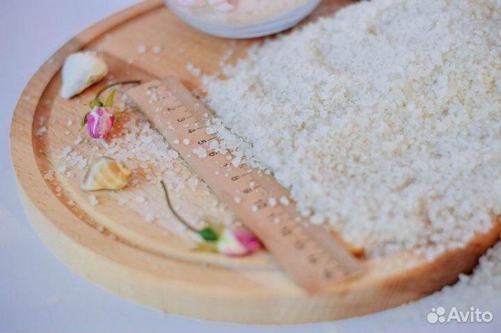 Крымская Морская соль 10 - 20 кг, розовая соль