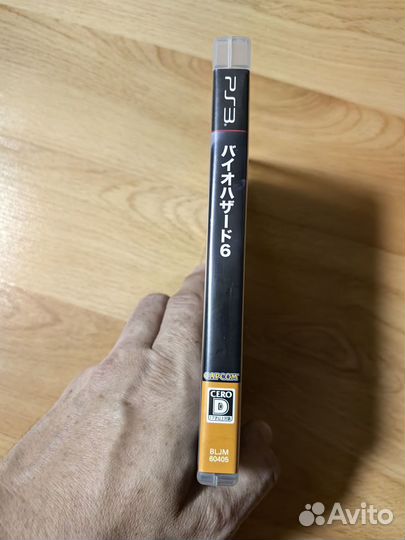 Biohazard 6 диск PS3