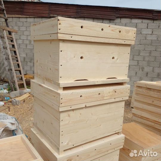 Улей лежак на 16 рамок. Деревянный