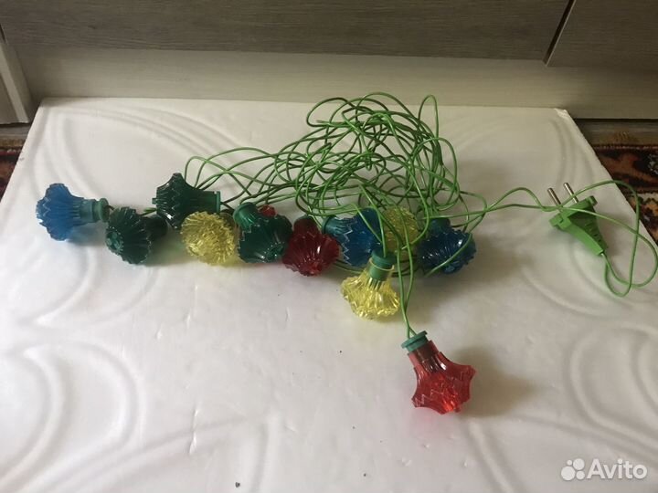Елочная гирлянда СССР и другое