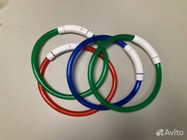 Ошейник для собак светящийся, 3 режима, до 50 см