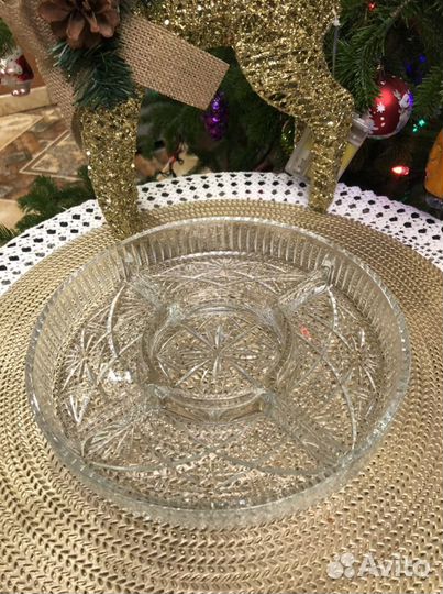 Хрустальная ваза Богемия