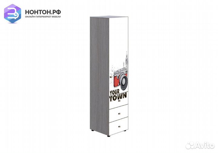 Пенал комбинированный Мийа-3А ясень шимо светлый