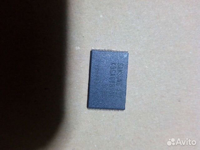 Nand samsung K9GAG08U0E новая, прошитая